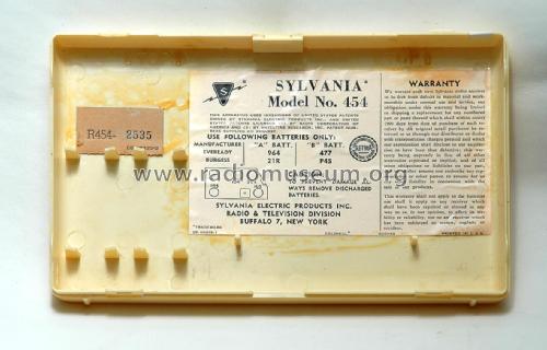 454 Ch= 1-606-1; Sylvania Hygrade, (ID = 2520845) Radio