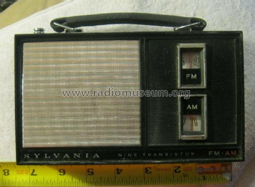 Nine Transistor FM-AM TR-62; Sylvania Hygrade, (ID = 2578993) Radio