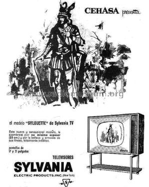 Sylouette II ; Sylvania (ID = 3180162) Télévision