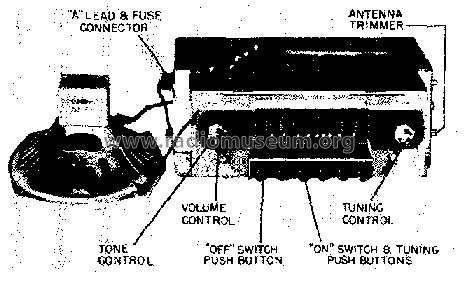 1CF743-1 Ford 1A-18805; Sylvania Hygrade, (ID = 238781) Car Radio