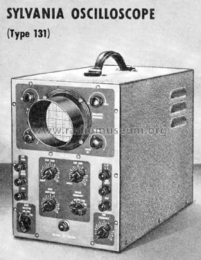 Oscilloscope 131 ; Sylvania Hygrade, (ID = 1199714) Equipment