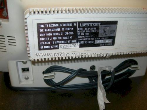 Westport RP-205 BN; Taihan Electric Wire (ID = 1252546) Televisión