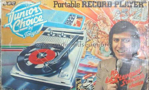 BBC Junior Choice by Taiyo - Portable Record Player - Ed 'Stewpot' Stewart ; Unknown - CUSTOM (ID = 1715403) Reg-Riprod