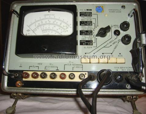 Röhrenvoltmeter - Вольтомметр VK 7-9 - ВК 7-9; Tallinn Punane RET (ID = 1601072) Equipment