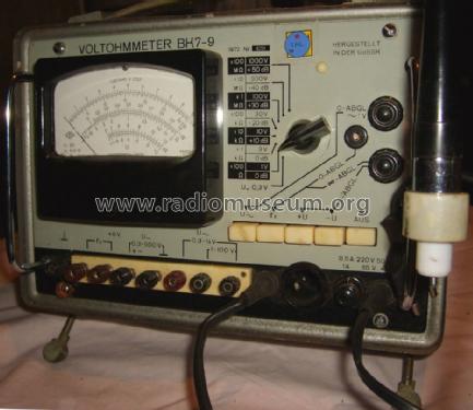 Röhrenvoltmeter - Вольтомметр VK 7-9 - ВК 7-9; Tallinn Punane RET (ID = 1601075) Equipment