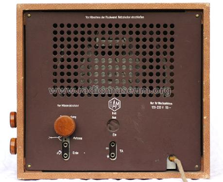 TAM unbekannt Postillion Vorgänger; Metz Transformatoren (ID = 645614) Radio