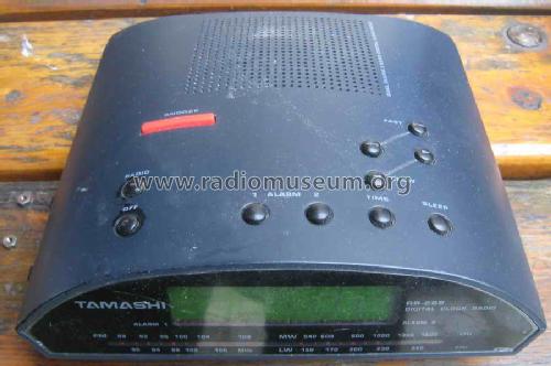 Dual Alarm 3 band Clock Radio RR-288; Tamashi; Hong Kong (ID = 1685933) Radio