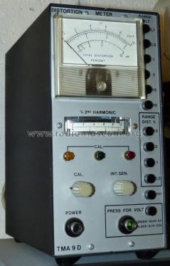 Distortion Meter TMA9D; Tandberg Radio; Oslo (ID = 2014468) Equipment