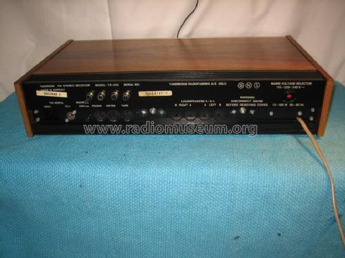 FM Stereo Receiver TR-200; Tandberg Radio; Oslo (ID = 702543) Radio