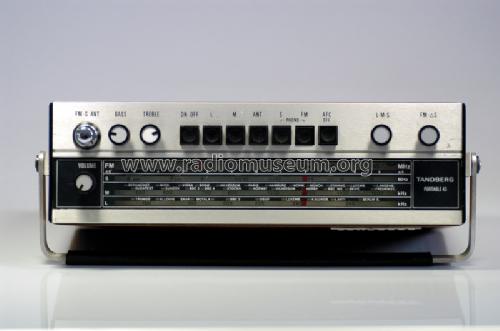 Portable TP43; Tandberg Radio; Oslo (ID = 608658) Radio