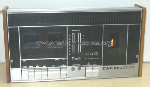 Cassette Deck TCD300; Tandberg Radio; Oslo (ID = 219580) Reg-Riprod