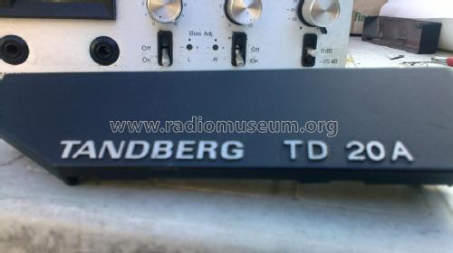 TD20A; Tandberg Radio; Oslo (ID = 1791602) Enrég.-R