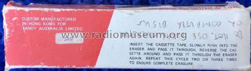Tape Eraser 3A9; Tandy Australia Ltd. (ID = 2835931) Equipment