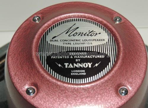 Dual Concentric L.S. LSU/HF/12L; Tannoy Products Ltd. (ID = 1862825) Speaker-P