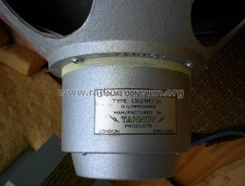 Dual Concentric L.S. LSU/HF/12L; Tannoy Products Ltd. (ID = 761326) Speaker-P