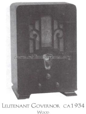 Leutenant Governor ; Tatro, L. Products, (ID = 1532388) Radio