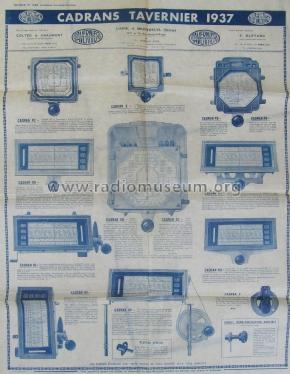 Cadrans - Dial Scales ; Tavernier (ID = 1815145) Radio part