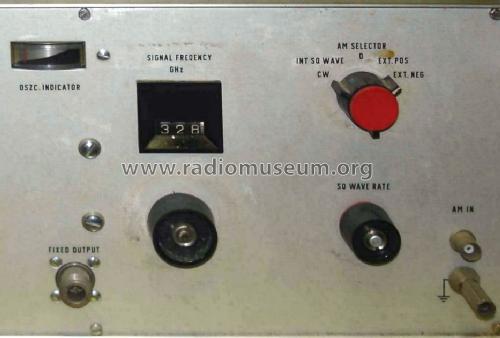 Microwave Oscillator TZA-1161; Távközlési Kutató (ID = 1453629) Equipment