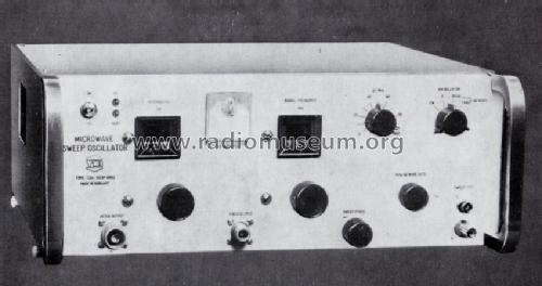 Microwave Sweep Oscillator TZA 783; Távközlési Kutató (ID = 1336709) Equipment
