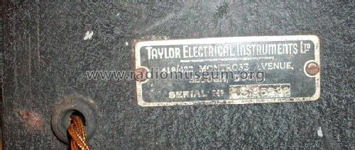 All-Wave Signal Generator 65A; Taylor Electrical (ID = 1757945) Equipment