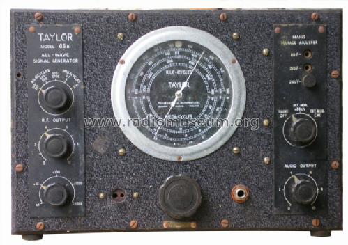 All-Wave Signal-Generator 65B; Taylor Electrical (ID = 250451) Ausrüstung