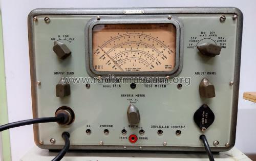 Electronic Test Meter 171A; Taylor Electrical (ID = 2860686) Equipment