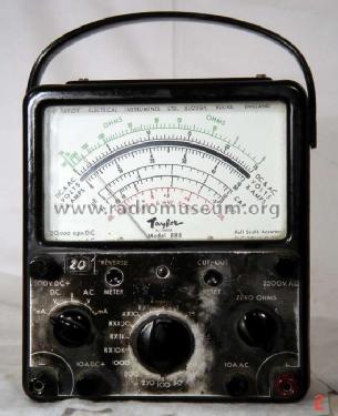 Multimeter 88B; Taylor Electrical (ID = 250486) Ausrüstung