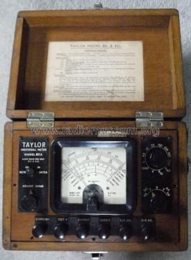 Universal Taylormeter 83A; Taylor Electrical (ID = 2118514) Equipment