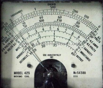 Universal Taylormeter 83A; Taylor Electrical (ID = 2118517) Ausrüstung