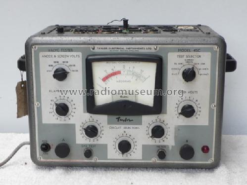 Valve-tester 45C; Taylor Electrical (ID = 1664393) Equipment