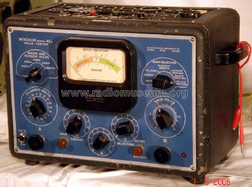 Windsor Valve Tester 45B; Taylor Electrical (ID = 241163) Equipment