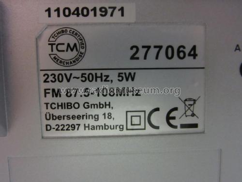 FM Radio 285006 and 277064; TCM Tchibo 'Marke' / (ID = 2415591) Radio