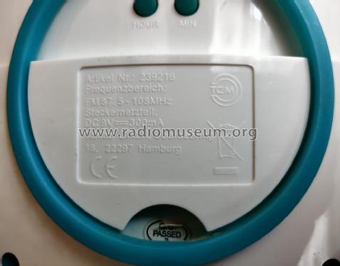 TCM Sensor Radio / Bathroom Radio 239216; TCM Tchibo 'Marke' / (ID = 2745375) Radio