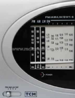 TCM FM/AM/LW/SW1-6 Weltempfänger 200620; TCM Tchibo 'Marke' / (ID = 1631752) Radio