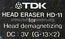 Head Eraser HD-11; TDK Corporation; (ID = 530745) Misc