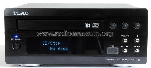 Compact Disc Player PD-H380; TEAC; Tokyo (ID = 3096367) Sonido-V