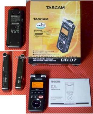 Tascam Portable Digital Recorder DR-07; TEAC; Tokyo (ID = 1205612) Sonido-V
