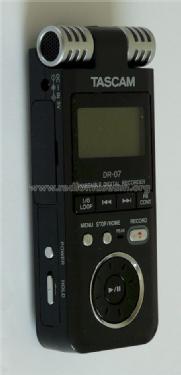 Tascam Portable Digital Recorder DR-07; TEAC; Tokyo (ID = 1205616) Reg-Riprod