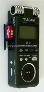 Tascam Portable Digital Recorder DR-07; TEAC; Tokyo (ID = 1205619) Enrég.-R