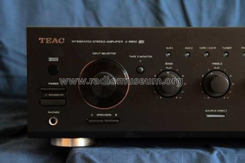 Stereo Amplifier A-R650; TEAC; Tokyo (ID = 1570431) Ampl/Mixer