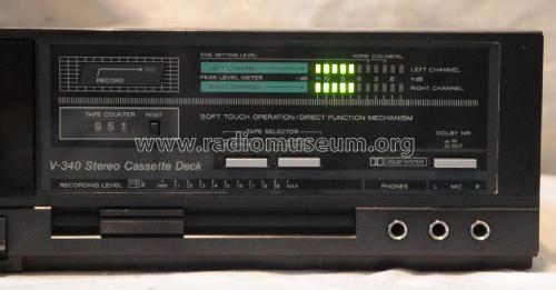 Stereo Cassette Deck V-340; TEAC; Tokyo (ID = 2236131) R-Player