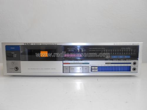 Stereo Cassette Deck V-400X; TEAC; Tokyo (ID = 2399350) Reg-Riprod