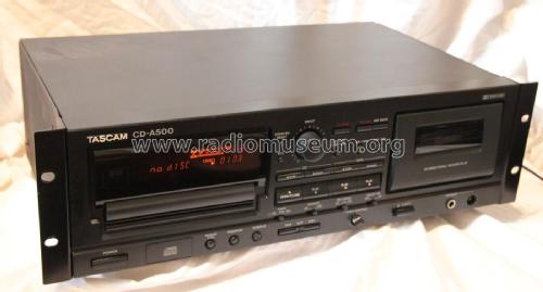 Tascam Compact Disc Player/Reverse Cassette Deck CD-A500; TEAC; Tokyo (ID = 2016510) R-Player
