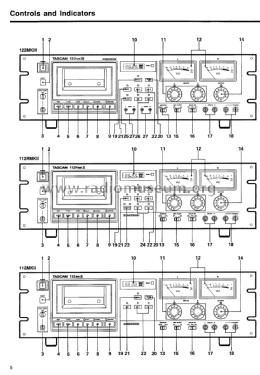 Tascam Stereo Cassette Deck 112 MK II; TEAC; Tokyo (ID = 1859276) R-Player