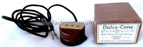Dulce-Tone - Radio Talking Machine Speaker S; Teagle Co., The; (ID = 2667089) Lautspr.-K
