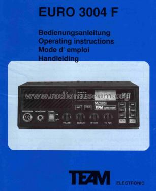 Euro 3004F; Team Electronic GmbH (ID = 985958) CB-Funk