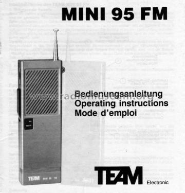 Mini 95 FM ; Team Electronic GmbH (ID = 985634) CB-Funk