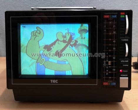 14CM Color-Portable-TV 1415VE; TEC Dieter Beer; (ID = 2339947) Television