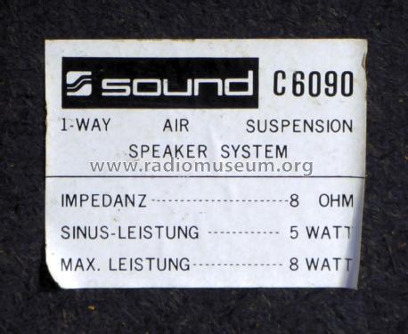 Sound Stereo Casseiver C-6090; TEC Dieter Beer; (ID = 2650206) Radio