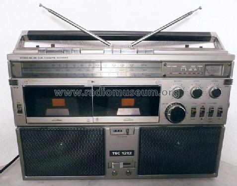 Stereo FM/AM Dual Cass. Recorder 1212; TEC Dieter Beer; (ID = 631504) Radio